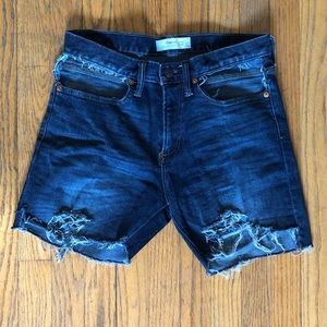 GAP distressed denim shorts